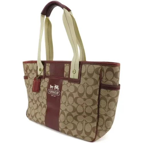 Pre-owned Tote Bags, female, , Size: ONE SIZE Pre-owned Plastic totes - Coach Pre-owned - Modalova