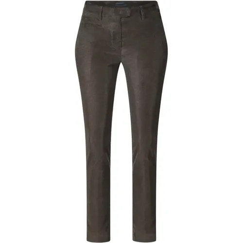 Bequeme Cord Chino Hose , Damen, Größe: W27 - Dondup - Modalova