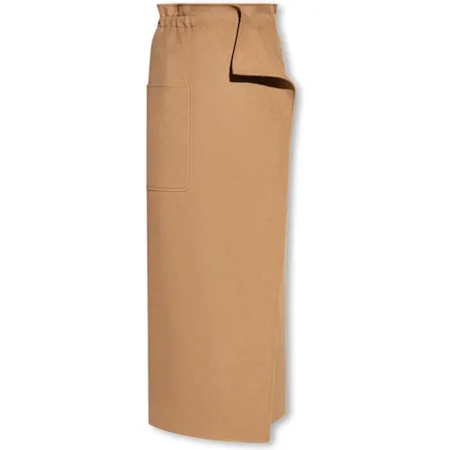 ‘Carbone’ maxi skirt , female, Sizes: XS - Max Mara - Modalova