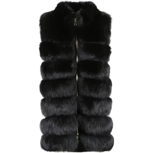 Fox Vest , female, Sizes: S - Suprema - Modalova