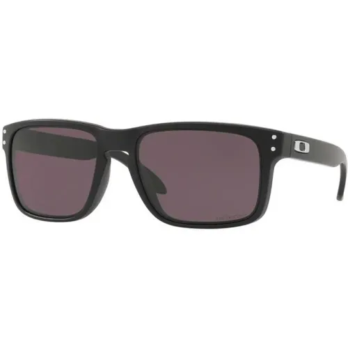 Holbrook Sonnenbrille in Schwarz , Herren, Größe: 55 MM - Oakley - Modalova
