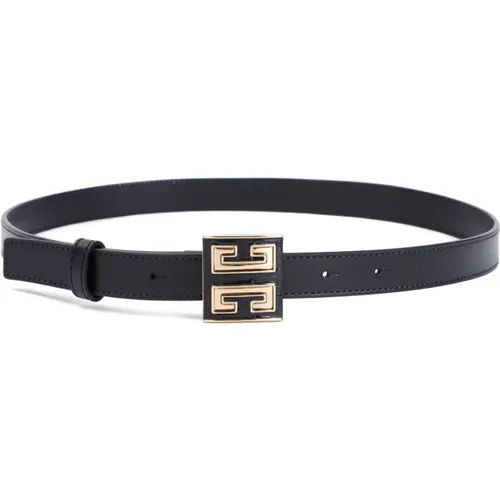 Accessories Belt with Square Logo , female, Sizes: 70 CM - Givenchy - Modalova