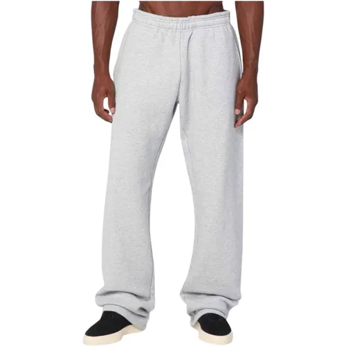 Sweatpants, male, , Size: XL Silver Jogging Trousers - Entire Studios - Modalova