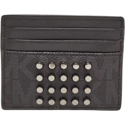 Pre-owned Wallets, female, , Size: ONE SIZE Pre-owned Coated canvas wallets - Michael Kors Pre-owned - Modalova