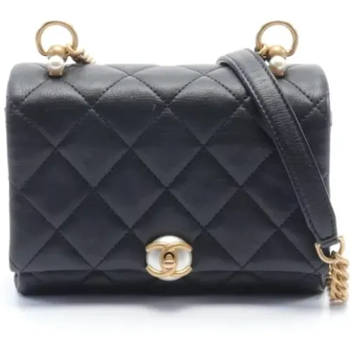 Pre-owned Cross Body Bags, female, , Size: ONE SIZE Pre-owned Leather chanel-bags - Chanel Vintage - Modalova