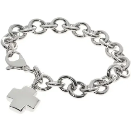 Pre-owned Jewellery, female, , Size: ONE SIZE Pre-owned Silver bracelets - Tiffany & Co. Pre-owned - Modalova