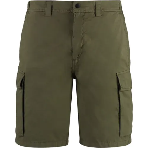 Baumwoll Bermuda Shorts , Herren, Größe: W34 - Woolrich - Modalova