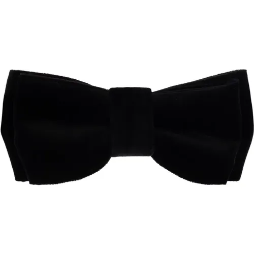 Bowties, male, , Size: ONE SIZE Velvet Bow Tie - Paul Smith - Modalova