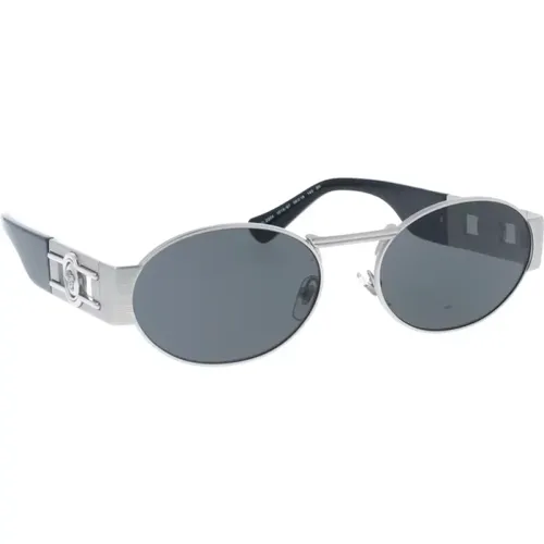 Stilvolle Sonnenbrille mit Einzigartigem Design , unisex, Größe: 56 MM - Versace - Modalova