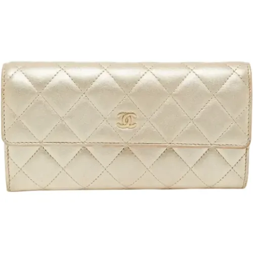 Pre-owned Leather wallets , female, Sizes: ONE SIZE - Chanel Vintage - Modalova