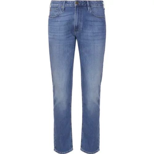 Slim-fit Jeans , Herren, Größe: W32 - Emporio Armani - Modalova