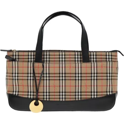 Pre-owned Tote Bags, female, , Size: ONE SIZE Pre-owned Canvas totes - Burberry Vintage - Modalova