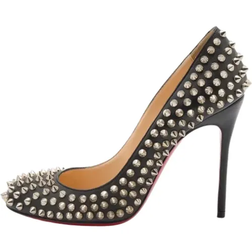 Pre-owned Pumps, female, , Size: 7 US Pre-owned Leather heels - Christian Louboutin Pre-owned - Modalova