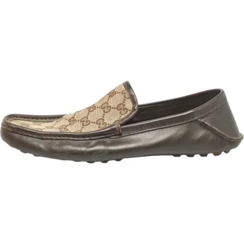 Pre-owned Canvas flats - Gucci Vintage - Modalova