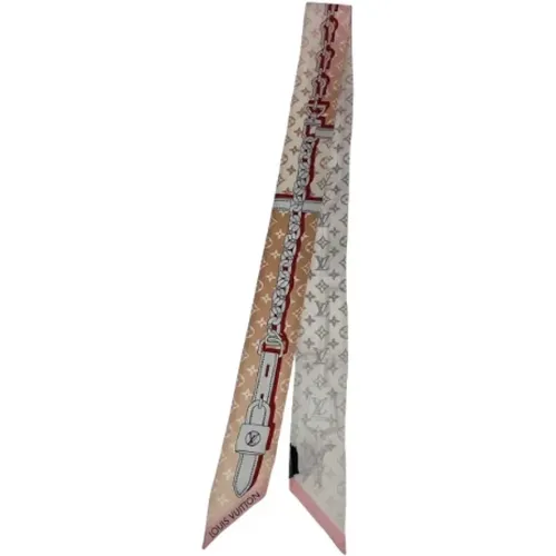 Pre-owned Canvas scarves , female, Sizes: ONE SIZE - Louis Vuitton Vintage - Modalova