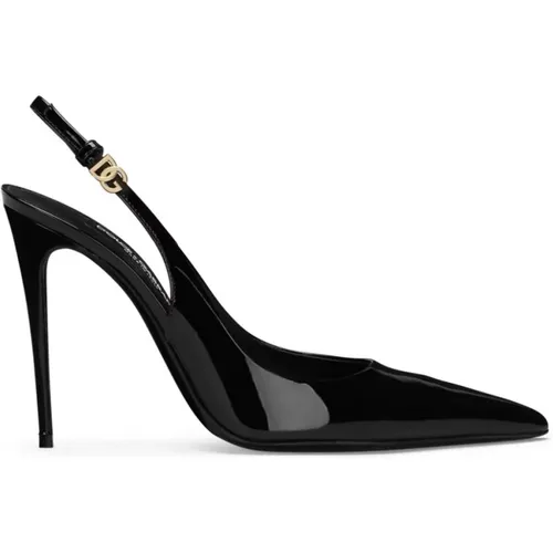 With Heel , female, Sizes: 5 1/2 UK, 8 UK, 5 UK - Dolce & Gabbana - Modalova
