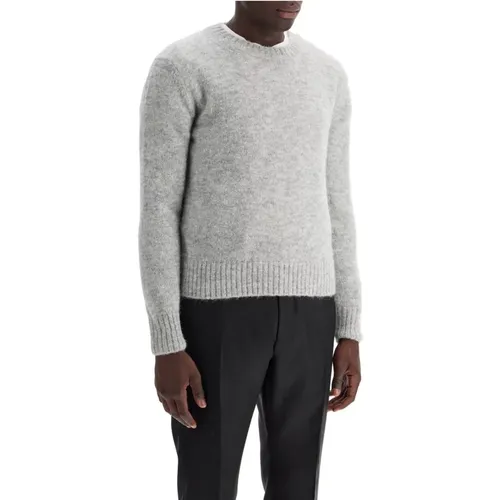 Alpaca Crewneck Pullover Tom Ford - Tom Ford - Modalova