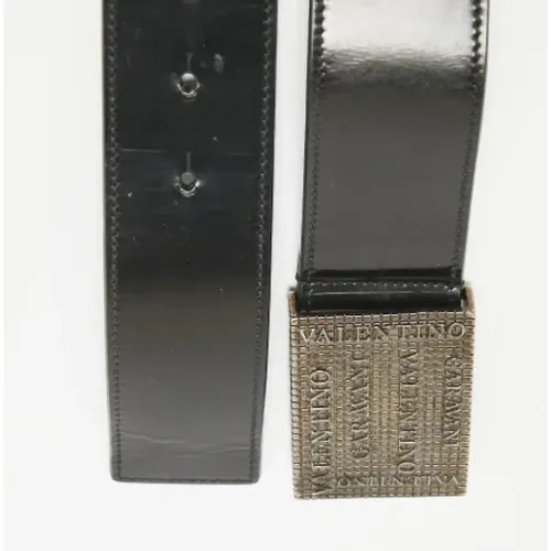 Pre-owned Belts, male, , Size: ONE SIZE Pre-owned Leather belts - Valentino Vintage - Modalova