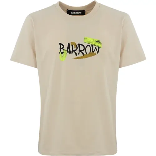 T-Shirts , male, Sizes: XS, S, L - Barrow - Modalova