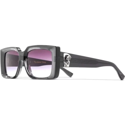 Dark Grey Acetate Sunglasses , unisex, Sizes: ONE SIZE - Cutler And Gross - Modalova