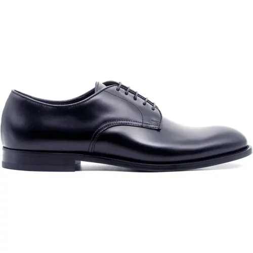 Elegant Leather Derby Shoes , male, Sizes: 6 UK, 5 UK - Doucal's - Modalova