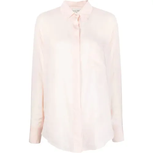 Cotton silk oversize shirt , female, Sizes: M, S, XL - Forte Forte - Modalova