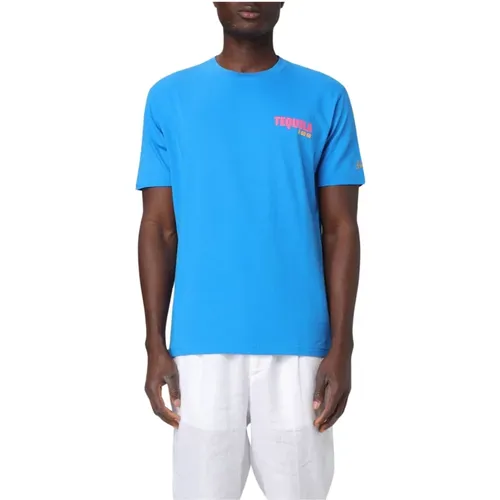 Casual T-shirt for Men , male, Sizes: XL, M, S, L, 2XL - MC2 Saint Barth - Modalova