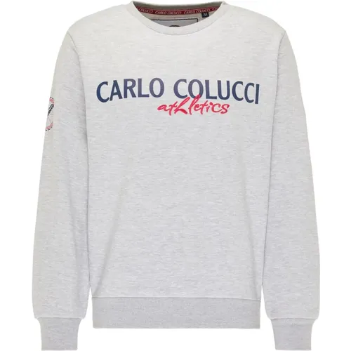 Einzigartiger Atletico Sweatshirt , Herren, Größe: 2XL - carlo colucci - Modalova