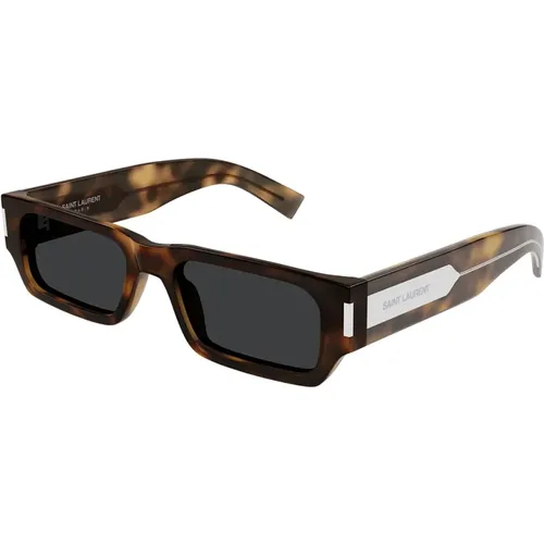 Slim Rectangle Sunglasses SL 660 , male, Sizes: 54 MM - Saint Laurent - Modalova