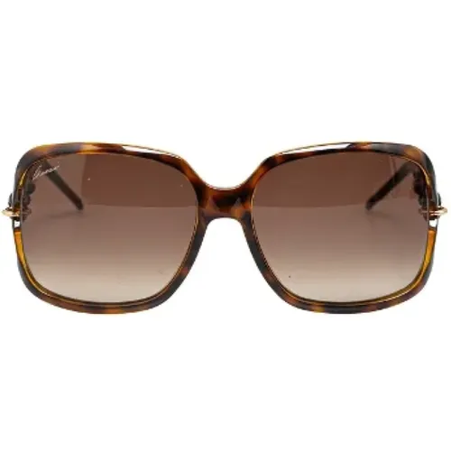 Pre-owned Plastic sunglasses , female, Sizes: ONE SIZE - Gucci Vintage - Modalova