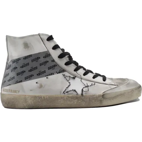 Francy Bianca Sneakers , Damen, Größe: 43 EU - Golden Goose - Modalova