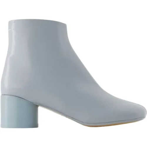 Leather Ankle Boots - Anatomic 50 , female, Sizes: 2 UK - MM6 Maison Margiela - Modalova