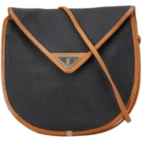 Pre-owned Cross Body Bags, female, , Size: ONE SIZE Pre-owned Leather shoulder-bags - Saint Laurent Vintage - Modalova