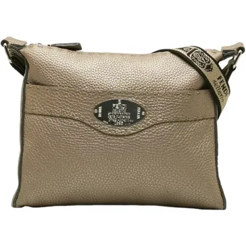 Pre-owned Cross Body Bags, female, , Size: ONE SIZE Pre-owned Leather fendi-bags - Fendi Vintage - Modalova