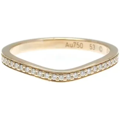 Pre-owned Rose Gold rings , female, Sizes: ONE SIZE - Cartier Vintage - Modalova