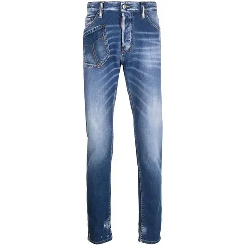 Slim-fit Jeans , male, Sizes: XS, L, M, XL, S - Dsquared2 - Modalova