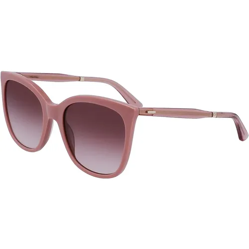 Red Ck23500S-601 Sunglasses , female, Sizes: 55 MM - Calvin Klein - Modalova