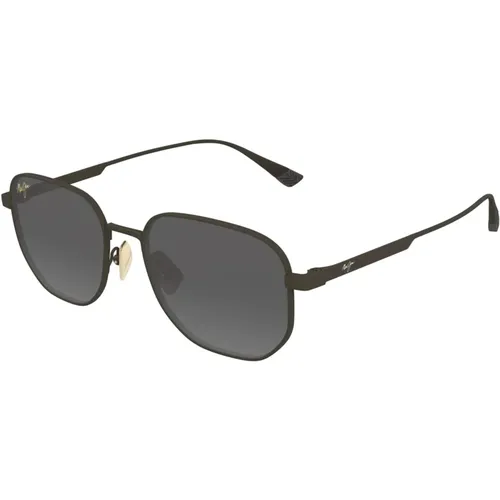 Sunglasses, unisex, , Size: 58 MM Matte Military Sunglasses - Maui Jim - Modalova