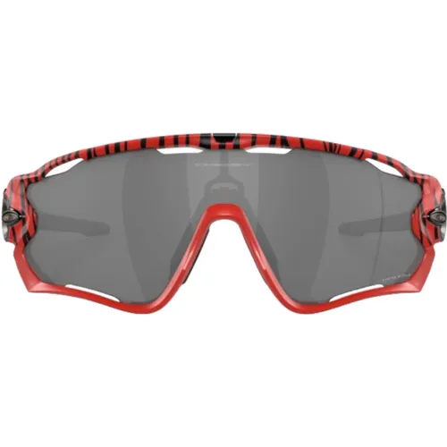 Tigrato Rosso Sports Sungles , male, Sizes: ONE SIZE - Oakley - Modalova