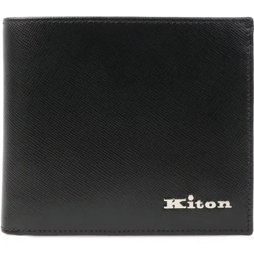 Mens Wallet , male, Sizes: ONE SIZE - Kiton - Modalova