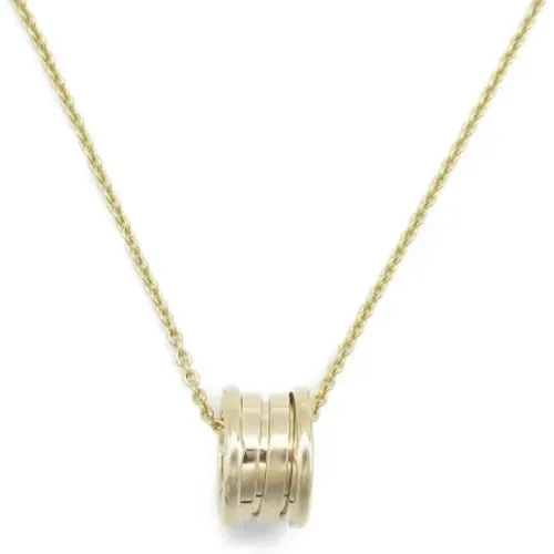 Pre-owned Gold necklaces , female, Sizes: ONE SIZE - Bvlgari Vintage - Modalova