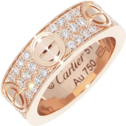 Pre-owned Jewellery, female, , Size: ONE SIZE Pre-owned Metal rings - Cartier Vintage - Modalova