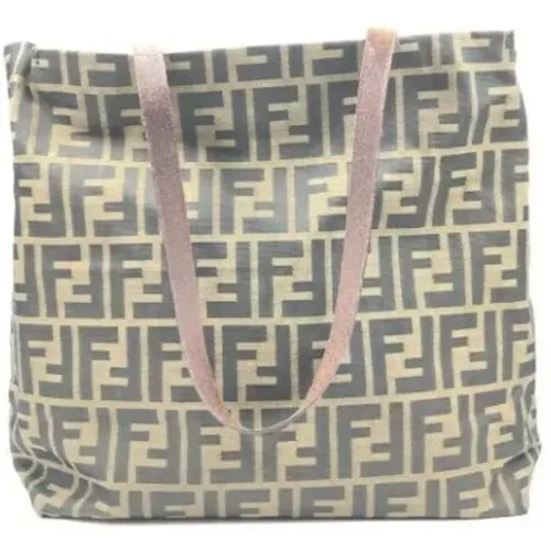 Pre-owned Tote Bags, female, , Size: ONE SIZE Pre-owned Canvas fendi-bags - Fendi Vintage - Modalova