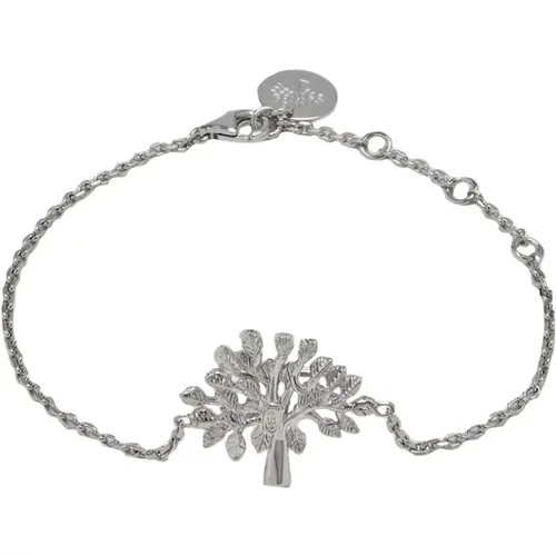 Tree Bracelet, Silver , female, Sizes: ONE SIZE - Mulberry - Modalova