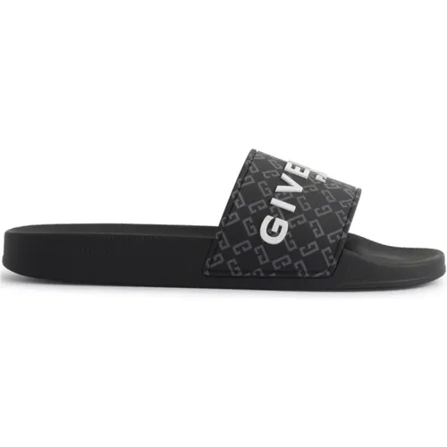 Sliders, male, , Size: 11 US Classic Pool Sliders - Givenchy - Modalova
