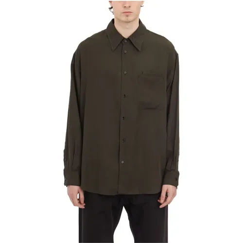 Double Pocket Shirt , male, Sizes: XL - Lemaire - Modalova