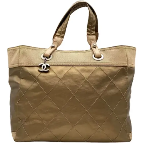 Pre-owned Tote Bags, female, , Size: ONE SIZE Pre-owned Canvas totes - Chanel Vintage - Modalova