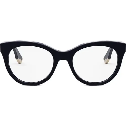 Stilvolle Brillengestelle,Katzenaugen Acetat Brille - Fendi - Modalova
