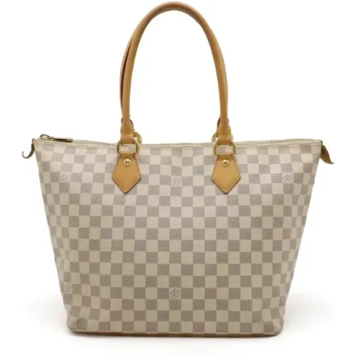 Pre-owned Tote Bags, female, , Size: ONE SIZE Pre-owned Canvas shoulder-bags - Louis Vuitton Vintage - Modalova