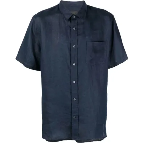 Casual Short Sleeve Shirt , male, Sizes: 2XL - Vince - Modalova